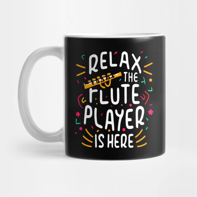 Relax The Flute Player Is Here by AniTeeCreation